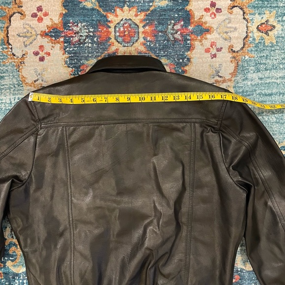 Leather Bomber Jacket - Picture 4 of 7
